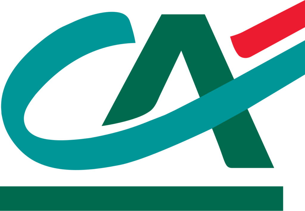 Logo Crédit Agricole partenaire de Zone01, formation de développeur aux métiers du numérique