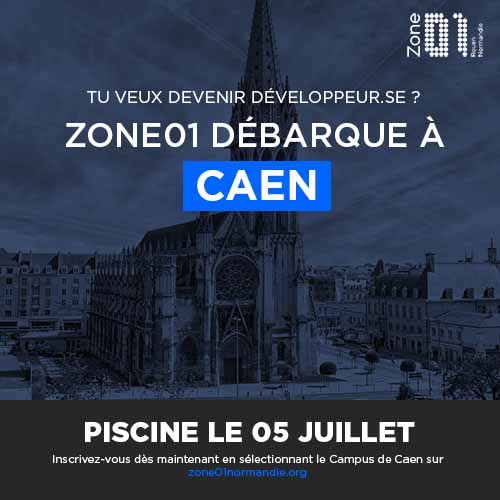Découvrez la « Piscine » à Caen : Votre Plongée dans le Monde du Codage avec Zone01 Rouen Normandie !